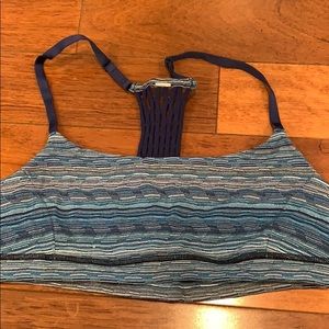 Lululemon crochet back bra